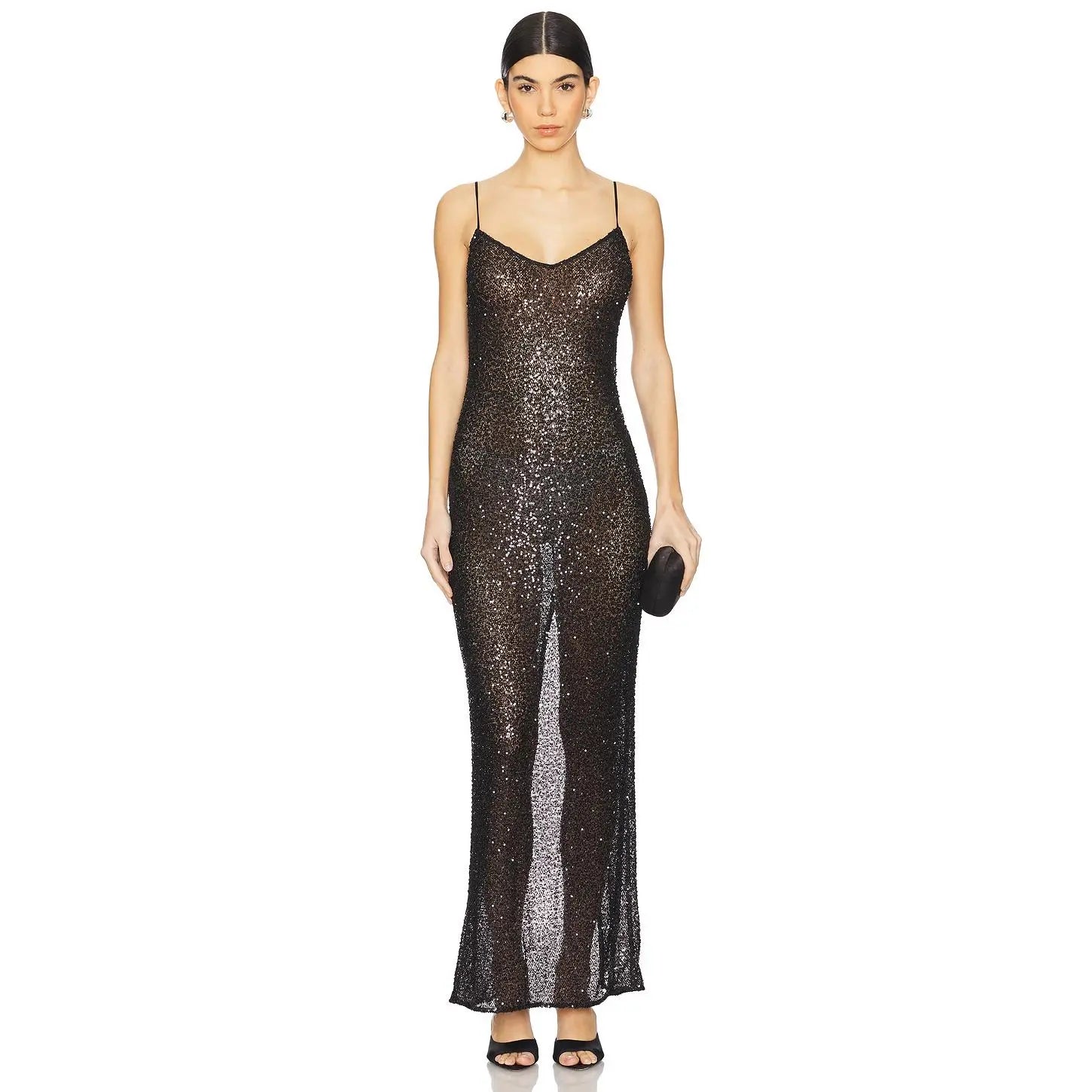 NBD Leighan Gown in Black