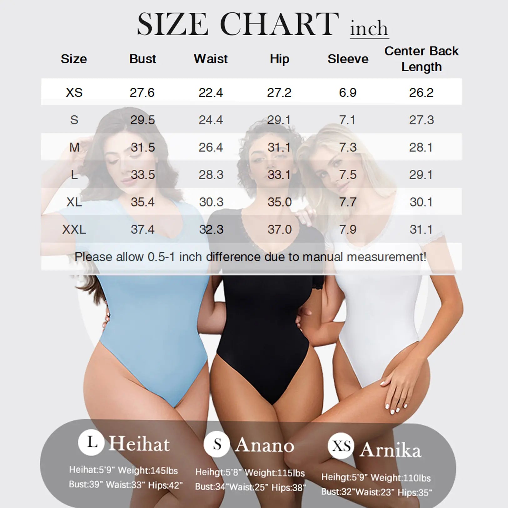 Avidlove Short Sleeve Bodysuit for Women Lace V Neck Body Suits Double Lined Compression Top Essential Feminine Elegance