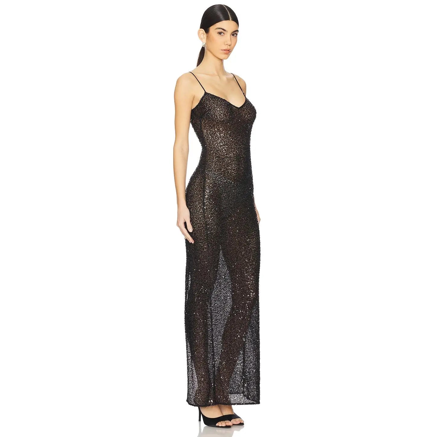 NBD Leighan Gown in Black