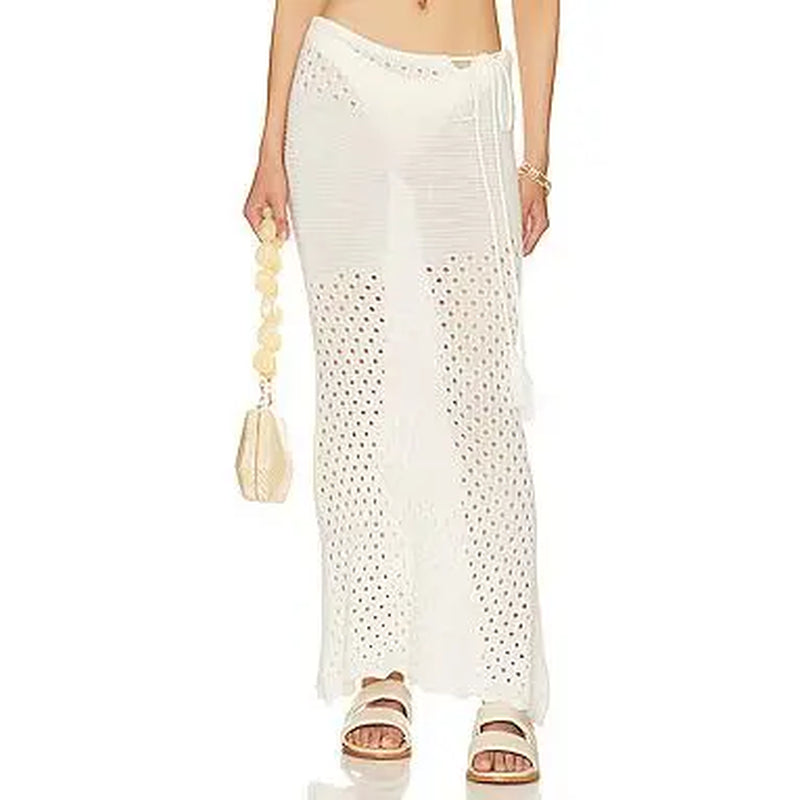 SNDYS Whitehaven Skirt in White