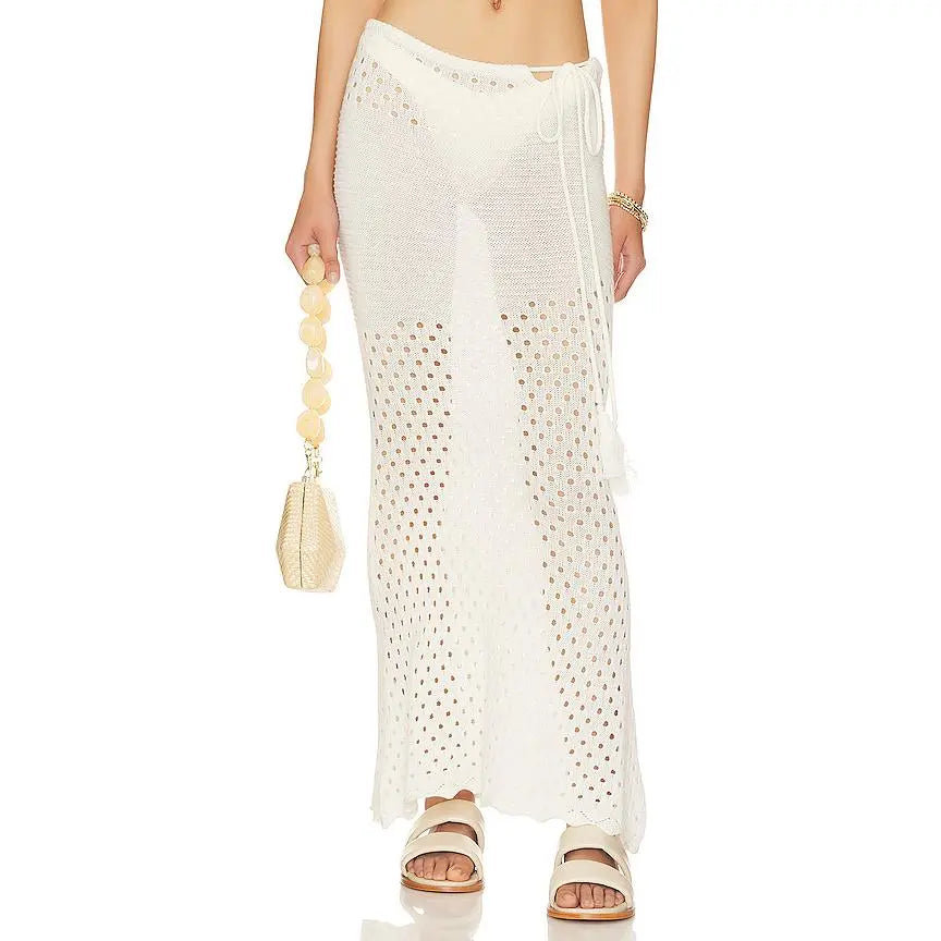 SNDYS Whitehaven Skirt in White
